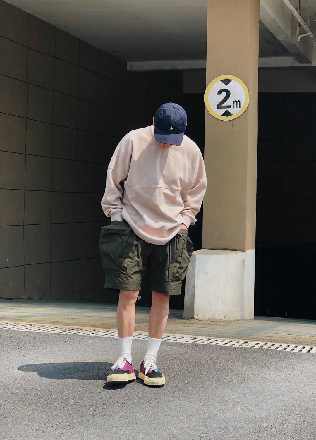 CITYBOY日系大口袋宽松户外工装短裤 两色入 - 男士短裤 - 其他材质 