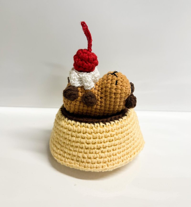 织 物 系 设 计 水 豚 君 车 厘 子 布 丁 摆 设 - 摆饰 - 棉．麻 