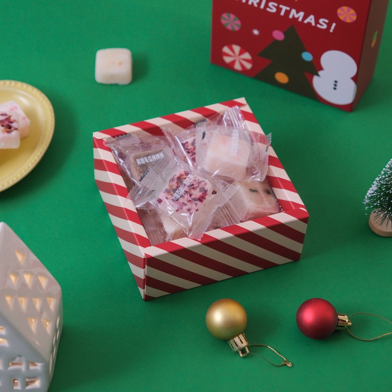 【7折】 花果茶砖 圣诞礼盒 | 交换礼物 - 茶 - 新鲜食材 红色