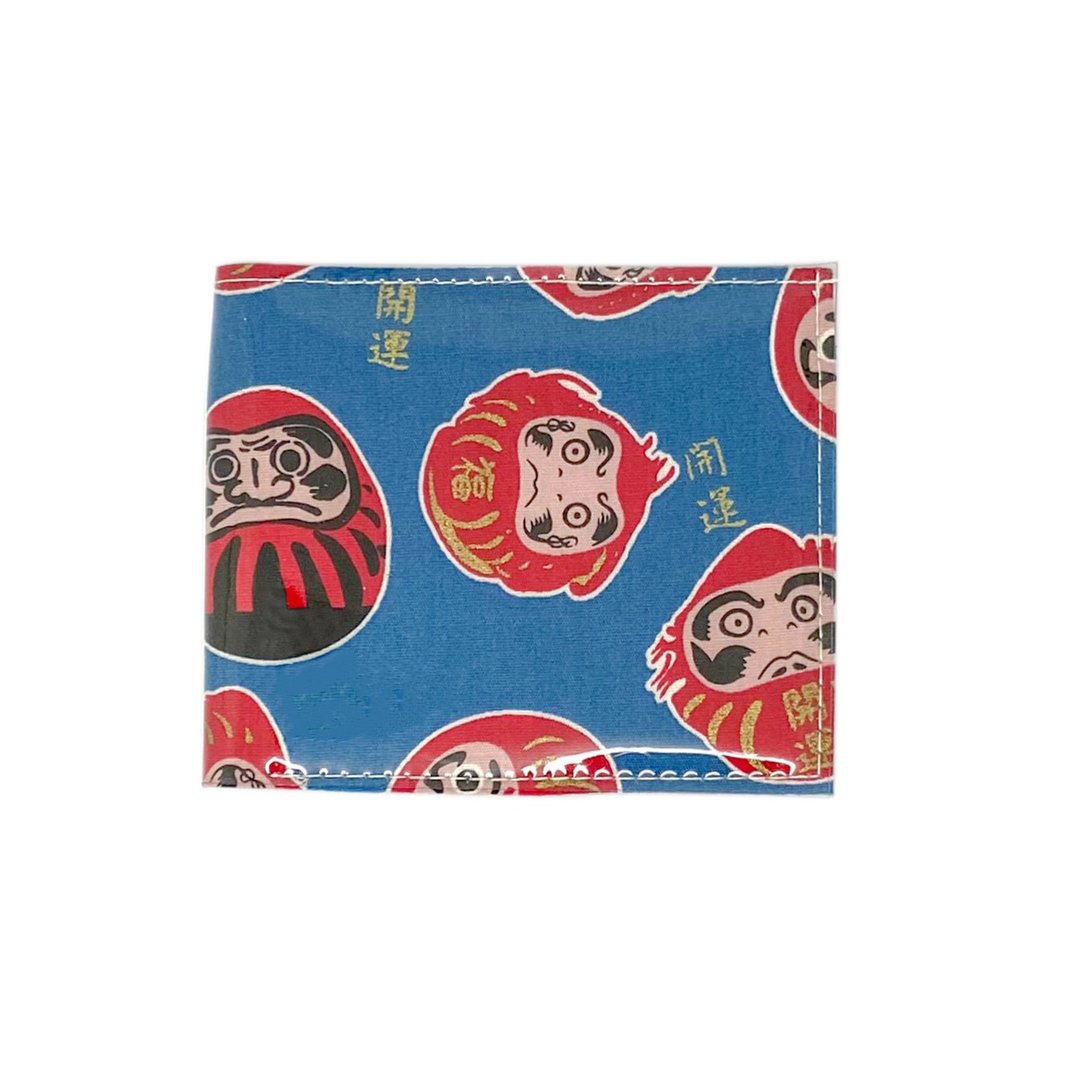 【快速出货】印花 | 防泼水【透明果冻系短夹】 开运福神 - 皮夹/钱包 - 其他材质 蓝色