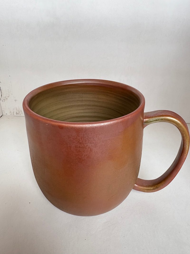 柴烧紫金红马克杯 - 咖啡杯/马克杯 - 陶 