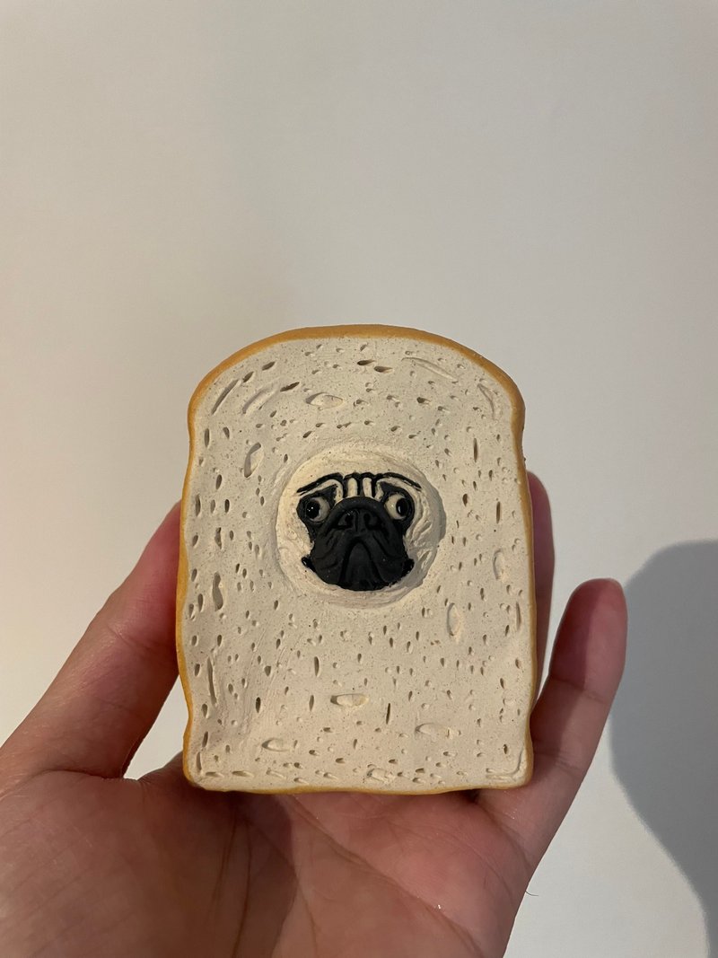 吐司巴哥 陶摆饰 陶器 - 摆饰 - 陶 多色