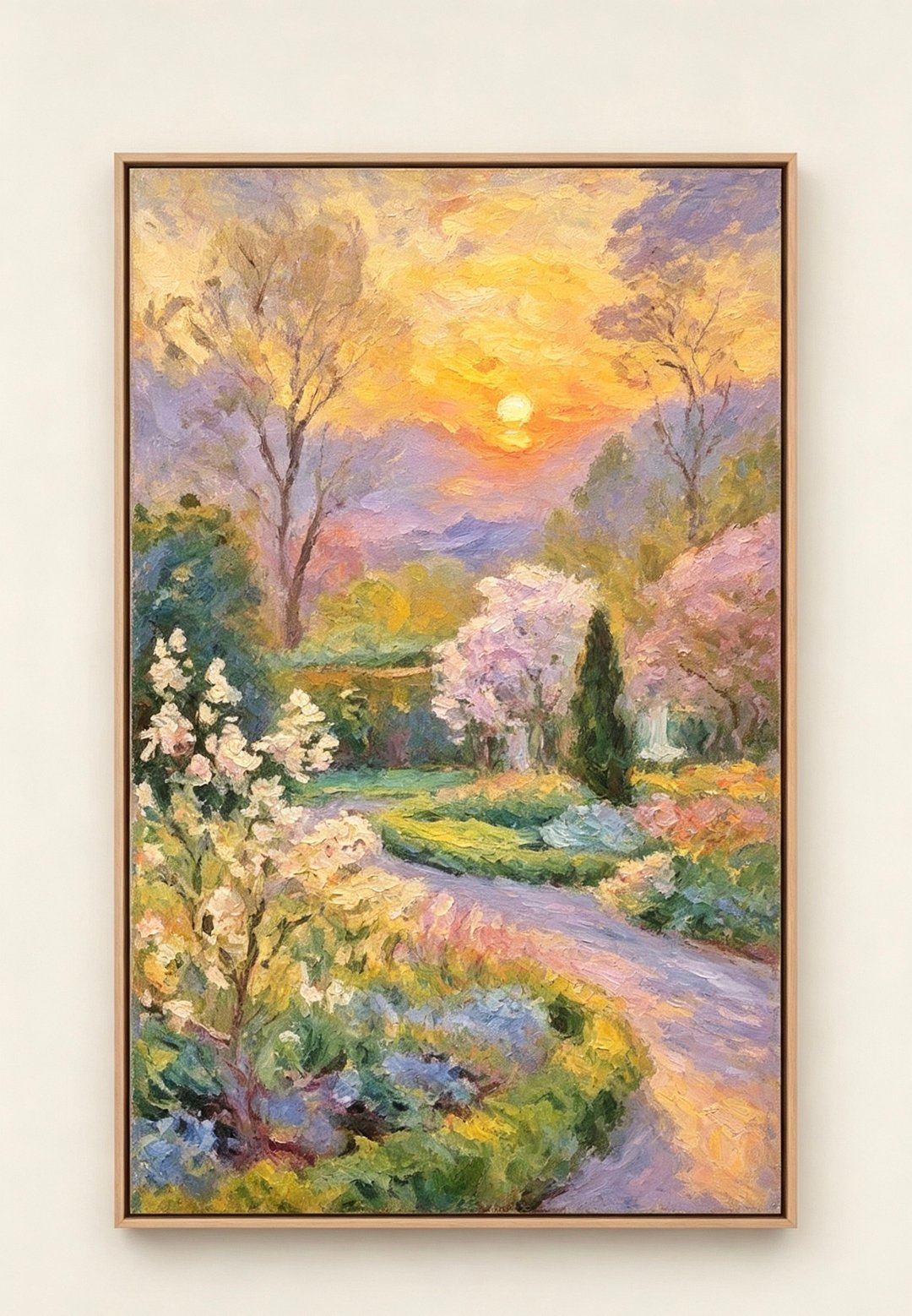 定制  各种花卉风景动物油画抽象画定制客户定制商品花卉装饰画 - 海报/装饰画/版画 - 亚麻 