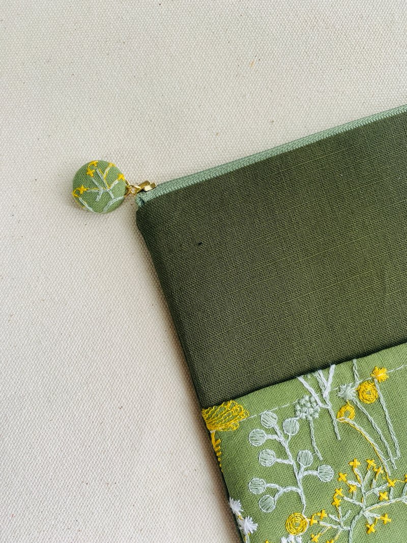 客制化电子书 kobo libra平板电脑保护套mooink阅读器 - 其他 - 棉．麻 绿色