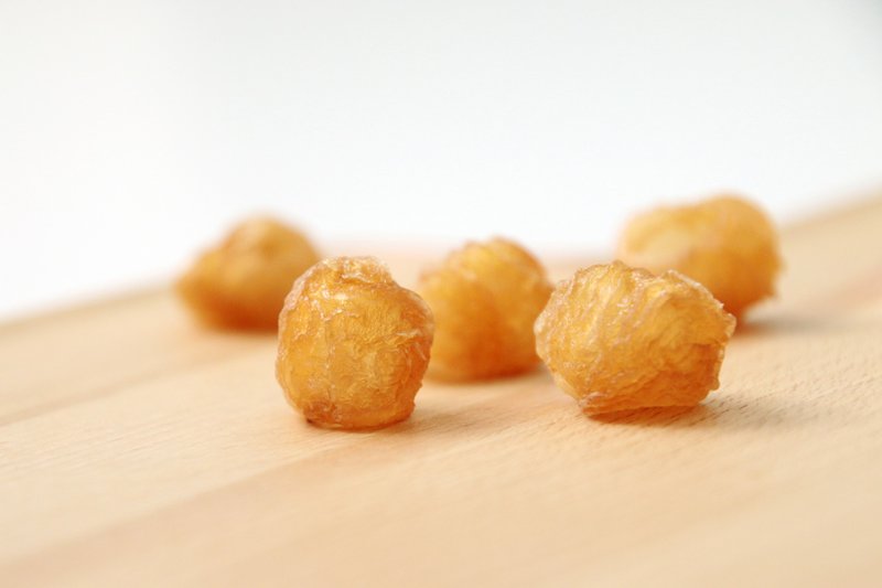 泰国清迈 去壳去籽 顶级黄金龙眼干 - 水果干 - 新鲜食材 黄色