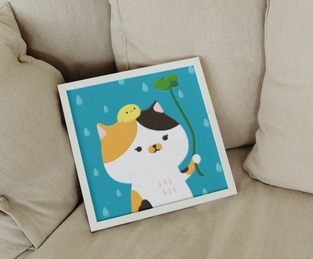文青喵 创意数字油画 【新手好上手 】 - 插画/绘画/写字 - 其他材质 
