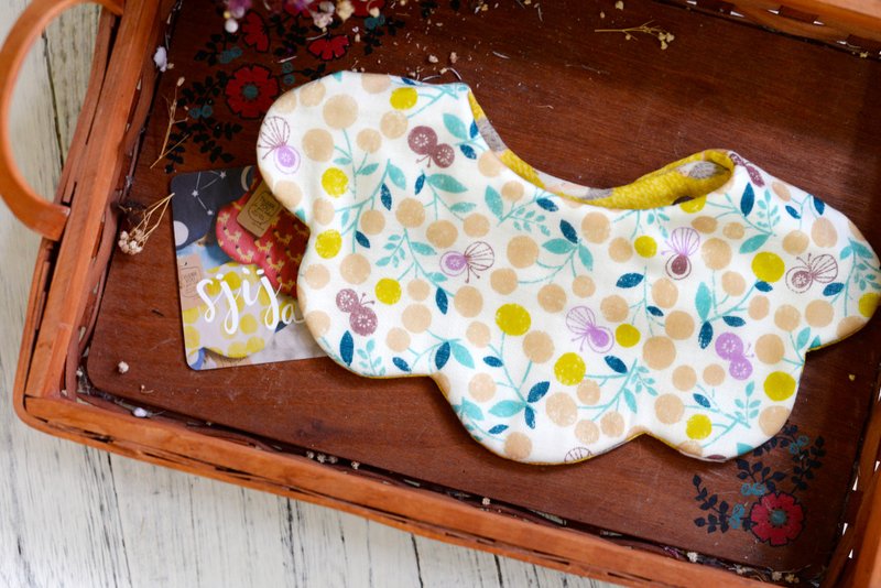 JIJA's HandMade Babies BiB - 手作婴儿围兜 - 满月礼盒 - 棉 多色