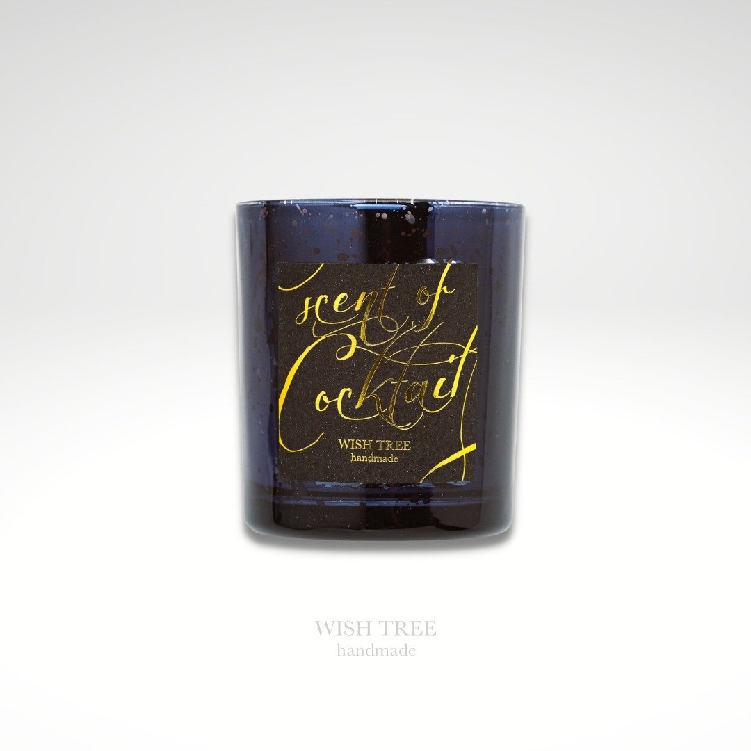 Flavor Tea Sour Scented Candle - 蜡烛/烛台 - 蜡 黑色