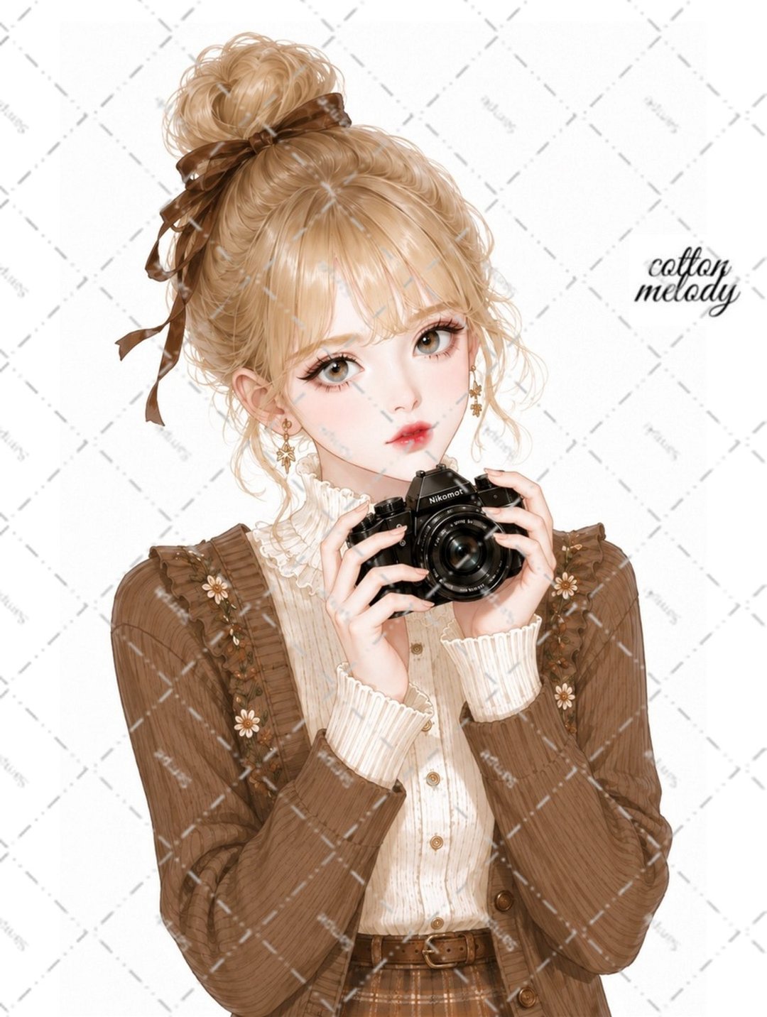 原创贴纸 no.9935 人物贴纸 原创贴纸 人物贴纸 女孩贴纸 原创人物贴纸 - 贴纸 - 纸 