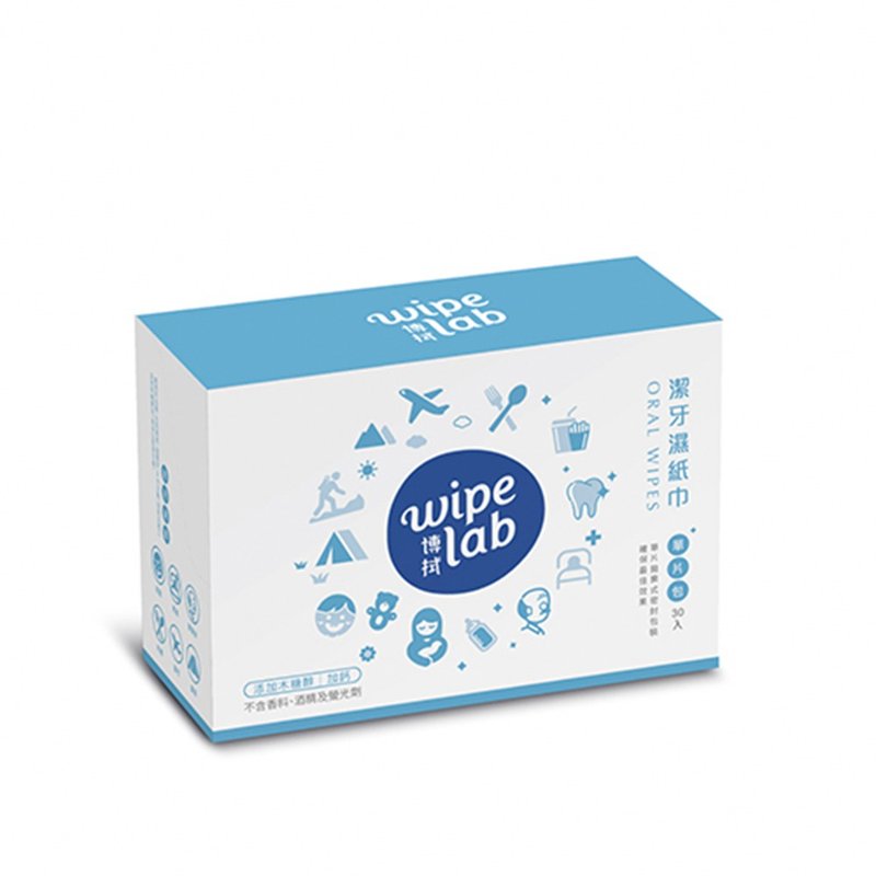 CSD 中卫 W博拭 洁牙湿纸巾 1盒入(30/盒) - 其他 - 其他材质 白色