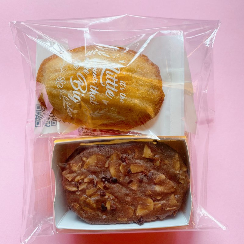 【期间限定】认真小食包-(红心芭乐/水蜜桃) - 手工饼干 - 新鲜食材 白色