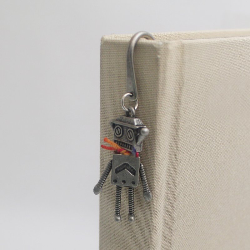 Robot bookmark,Robot - 书签 - 其他金属 银色