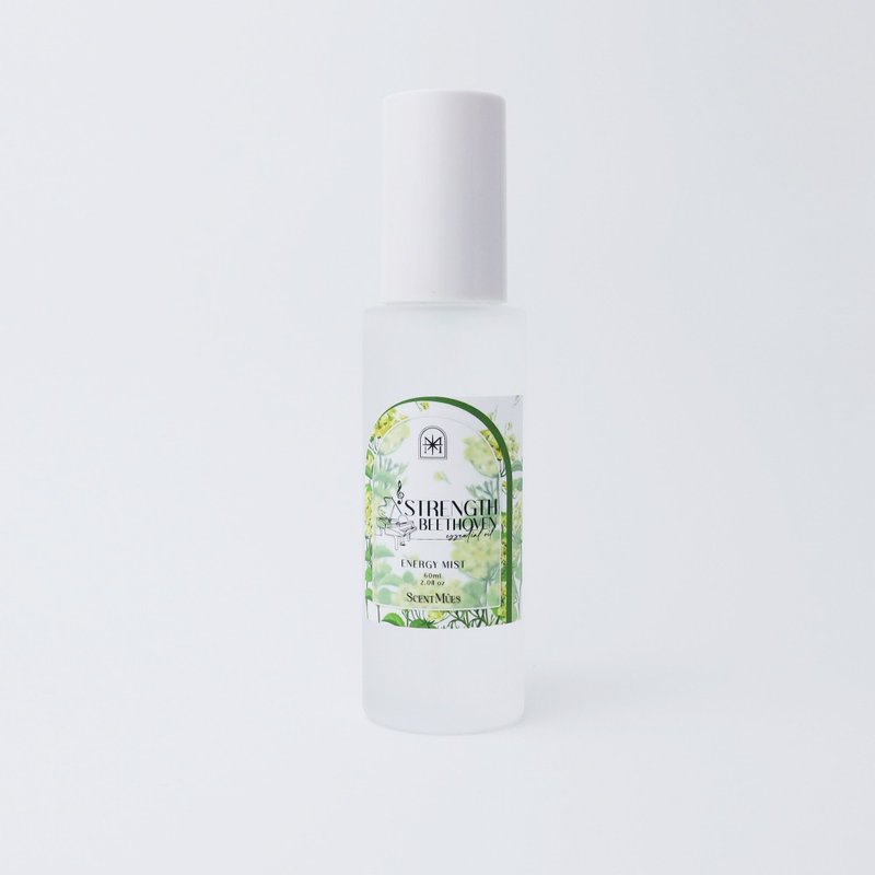力量贝多芬 运动舒缓精油喷雾 60ml  /提振、爽身。保持活力 - 香薰/精油/线香 - 精油 透明