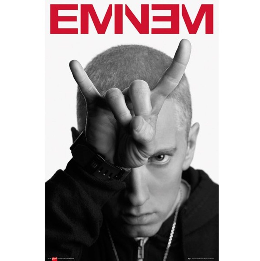 EMINEM 阿姆 - Horns (恶魔之角) 英国进口海报 - 海报/装饰画/版画 - 其他材质 多色