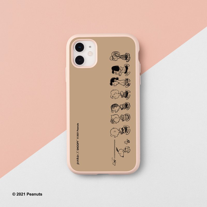 独家-Pinkoi x Peanuts SolidSuit经典防摔背盖手机壳-我们来了 - 手机配件 - 塑料 多色