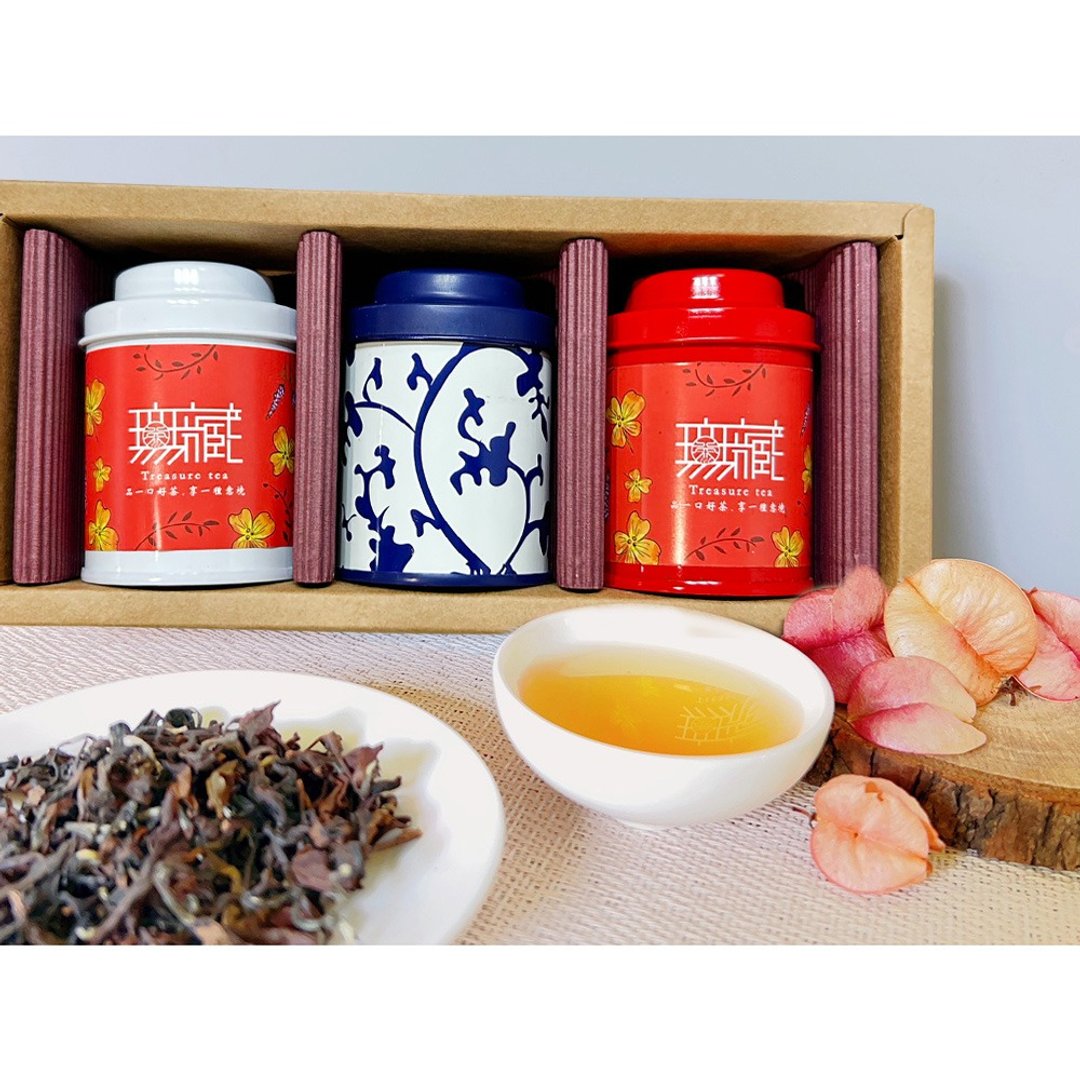 【无藏】三入综合小茶礼(红玉红茶+红韵红茶+东方美人) - 茶 - 新鲜食材 多色
