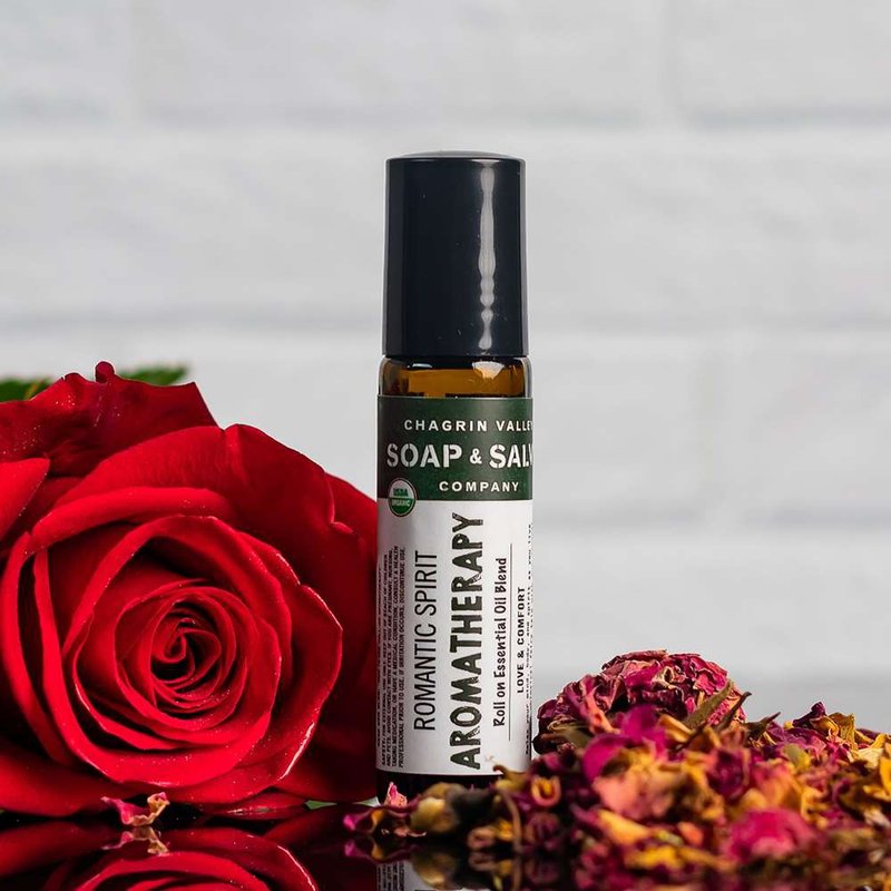 有机精油滚珠瓶 10mL /浪漫精灵/广藿香/依兰/丝柏/香氛/香水 - 身体护肤/按摩油 - 精油 