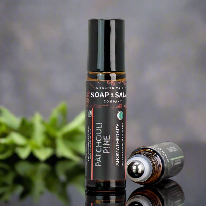 有机精油滚珠瓶 10mL /浪漫精灵/广藿香/依兰/丝柏/香氛/香水 - 身体护肤/按摩油 - 精油 