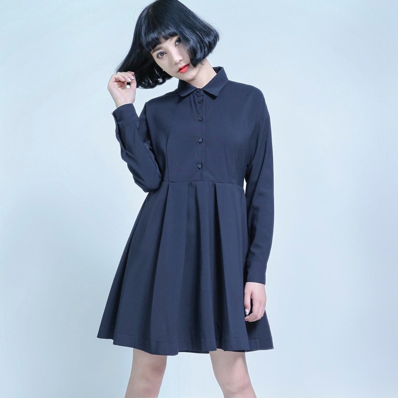 SU:MI said Youth 青春洋装_6AF105_黑 - 洋装/连衣裙 - 棉．麻 黑色