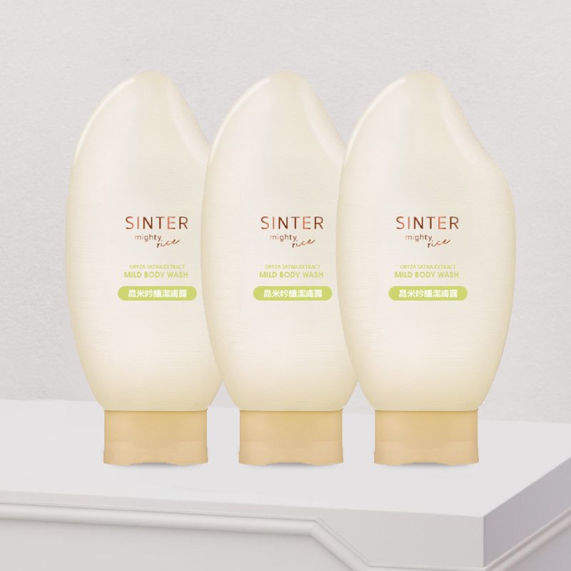 【SINTER 颜玺】(买二送1) 晶米吟酿洁肤露３件组 300mlx3 - 沐浴用品 - 其他材质 透明