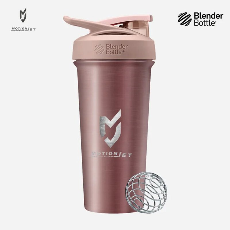 MJC & Blender Bottle 不锈钢联名水壶 24 oz - (雾金玫瑰) - 保温瓶/保温杯 - 其他材质 粉红色