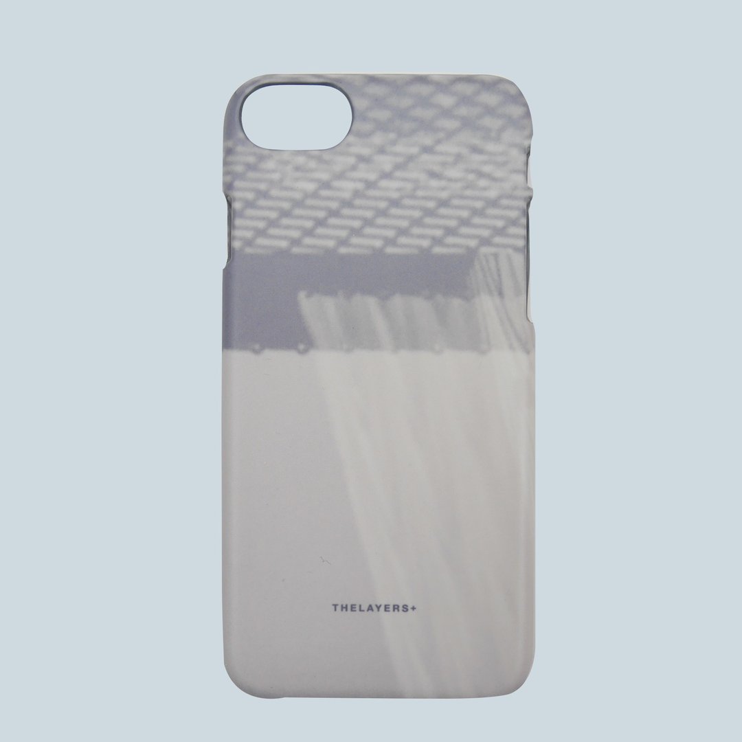 条纹倒影Photo Print SHADOW OF MAZE Phone case刻字原创手机壳 - 手机壳/手机套 - 塑料 灰色