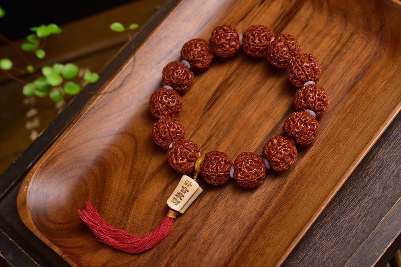 秒杀价 大金刚菩提子文玩手串 珠经20MM 玉化包浆 顶级完美 - 手链/手环 - 其他材质 