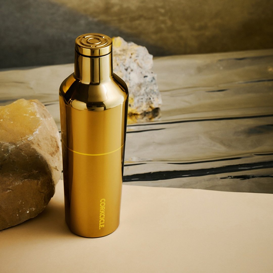 美国 CORKCICLE STAR WARS系列 三层真空易口瓶 475ml-C-3PO款 - 保温瓶/保温杯 - 不锈钢 卡其色