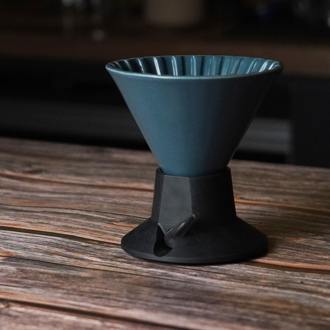 流速可调整丨Driver 可调式滤杯 2-4cup - 咖啡壶/周边 - 陶 黑色