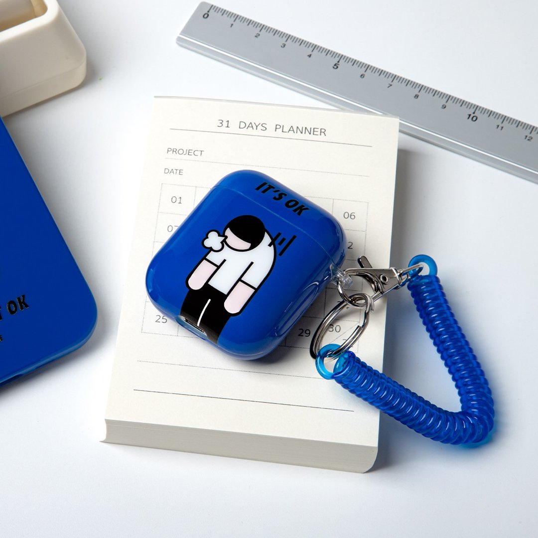 AUG8 STORE 允许丧气 苹果耳机壳 AirPods1/2 / Pro - 耳机收纳 - 塑料 