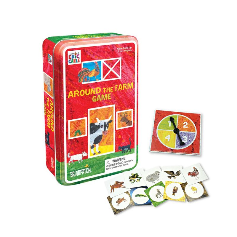 艾瑞卡尔绘本联名桌游 ─ 开心农场 | 配对记忆游戏 | 益智桌游 - 玩具/玩偶 - 纸 红色