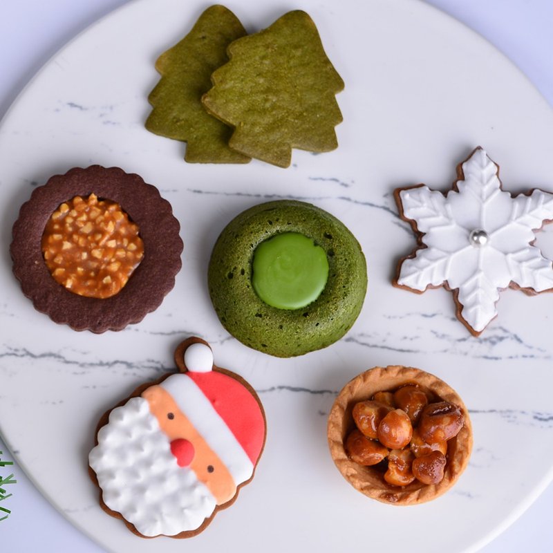 [圣诞礼盒]◆苏格蕾◆ 圣诞惊喜礼盒 [ 一盒拥有6种风味，手工制作的温度，温暖整个圣诞节 ] - 手工饼干 - 新鲜食材 