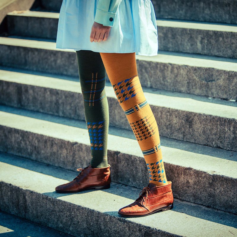 Pippi / tights / irregular / socks - 丝袜 - 羊毛 多色