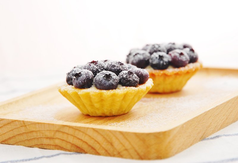 {INNS英石餐馆} 缤纷莓果乐园-水果塔6入组~浪漫酸甜-法式蓝莓+覆盆子野莓 - 蛋糕/甜点 - 新鲜食材 多色