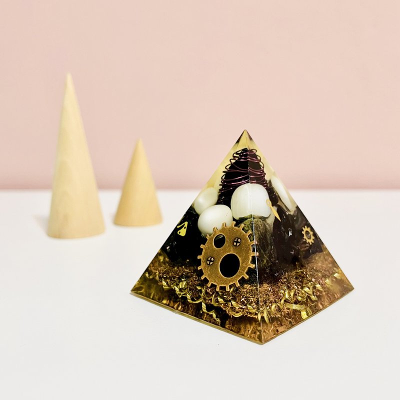 奥刚金字塔/orgonite/疗愈 - 摆饰 - 半宝石 黑色