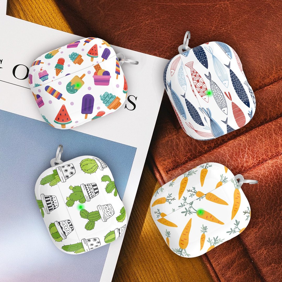 AirPods 3【IMD彩绘工艺】分离式TPU挂钩保护套 - 童趣 - 耳机收纳 - 其他材质 多色