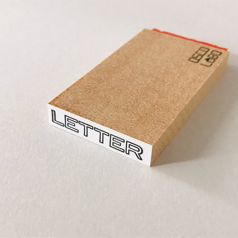 事务印章短款 LETTER【信件】 - 印章/印台 - 橡胶 