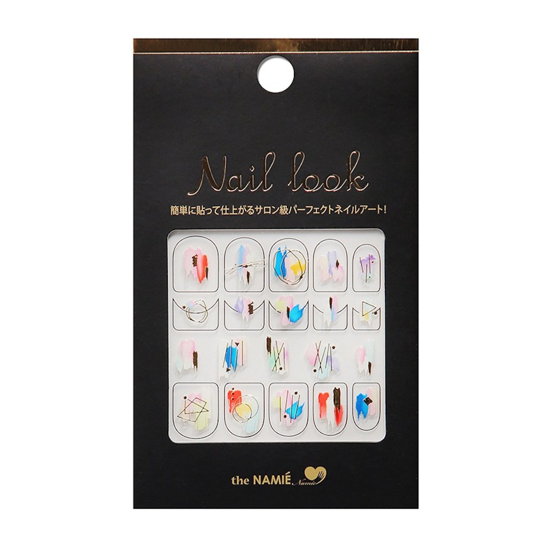 【 DIY 美甲】Nail Look 美甲装饰艺术贴纸 彩虹粉触感 - 指甲油/指甲贴 - 纸 金色