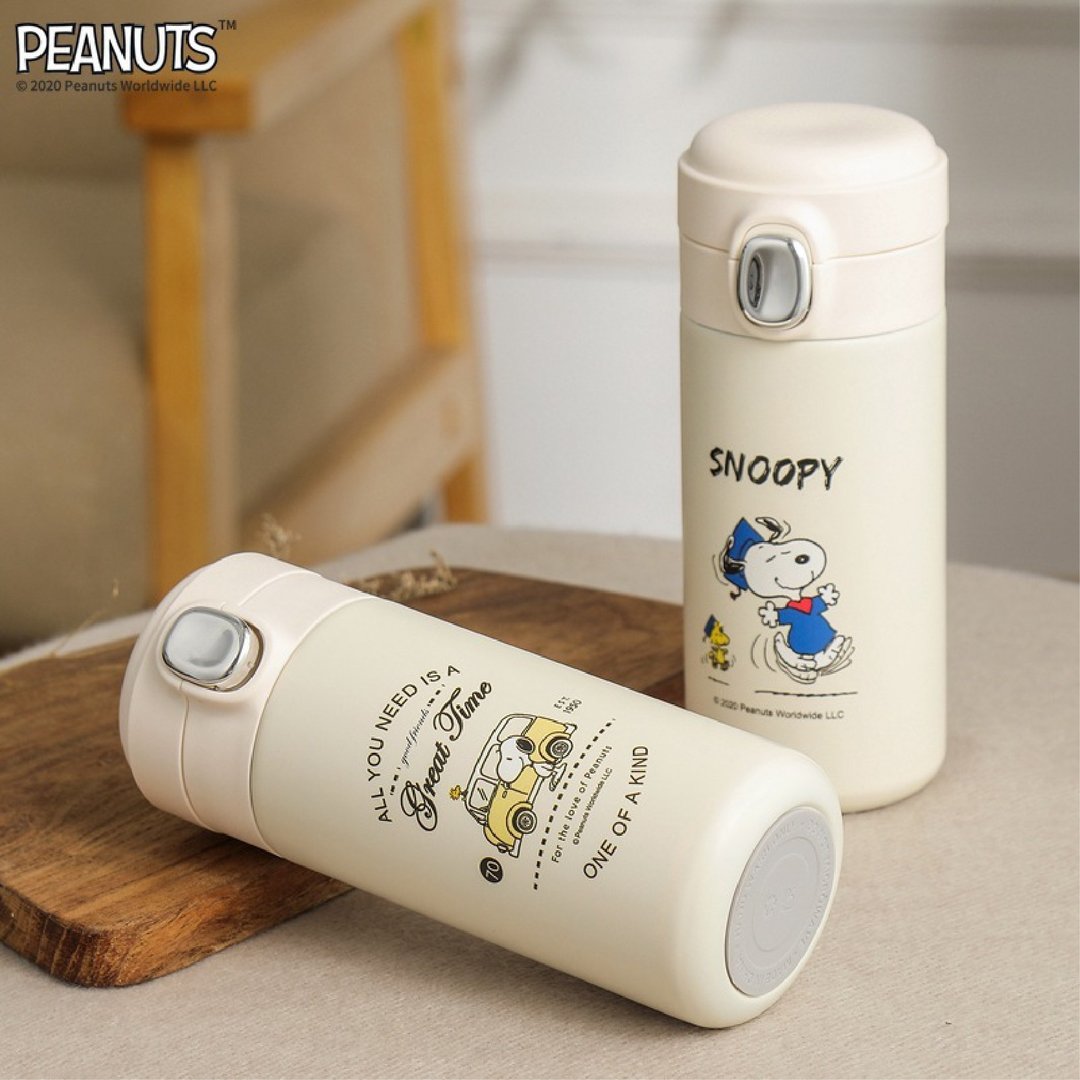 Snoopy 不锈钢食品级保温杯 办公必备 露营野餐水壶 - 其他杯子 - 其他材质 