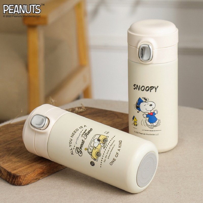Snoopy 不锈钢食品级保温杯 办公必备 露营野餐水壶 - 其他杯子 - 其他材质 