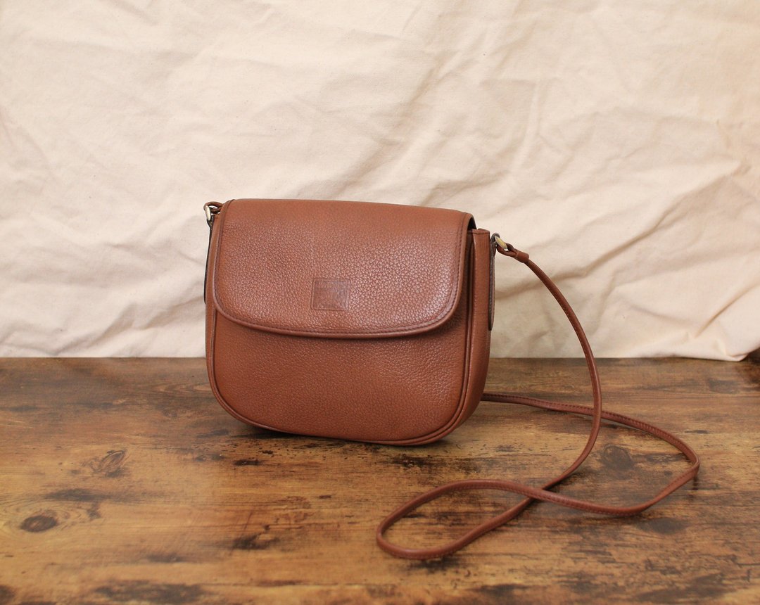 Back to Green:: 经典复古Burberry bg-02 vintage bag - 侧背包/斜挎包 - 真皮 