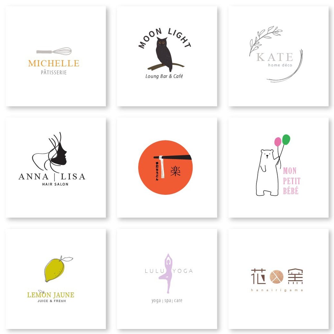 LOGO设计 l 名片设计 l 插画设计l 字体设计 - Logo 设计/图案设计 - 其他材质 