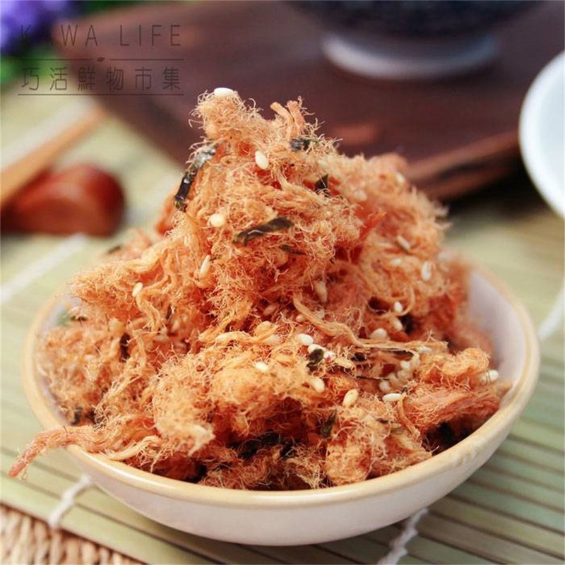 【合乔飨鲜】能量猪酥馔肉松-海苔160g罐/无防腐剂/满999送保冰袋 - 肉干/肉松 - 新鲜食材 