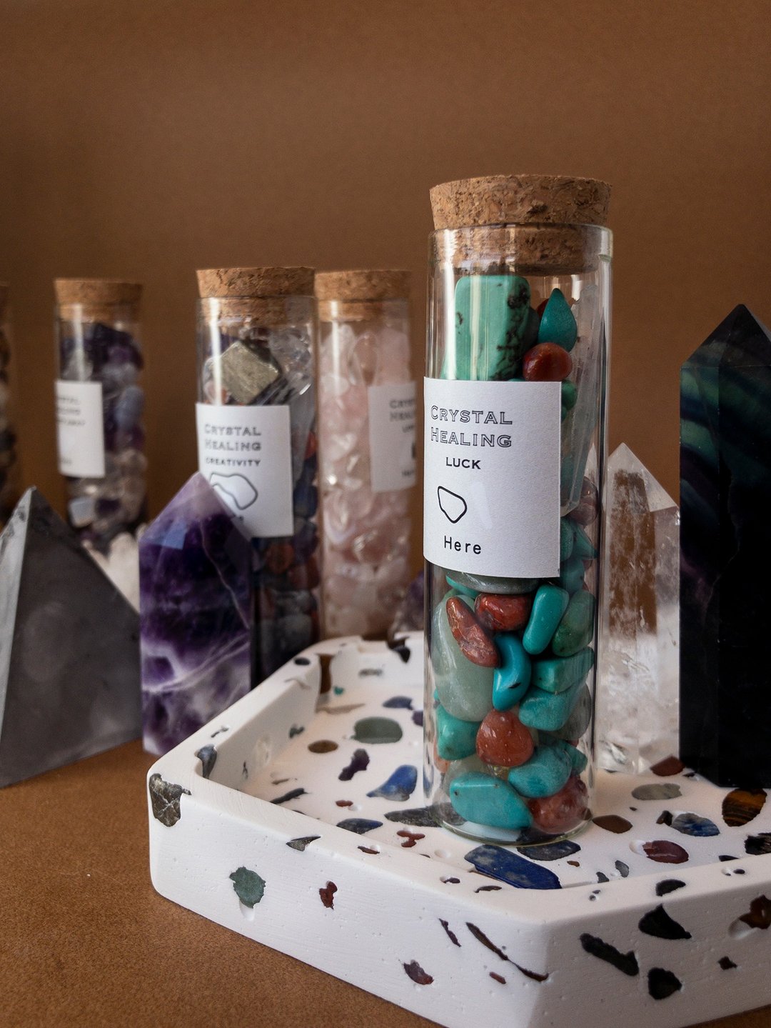 水晶疗愈试管Crystal Healing - 其他 - 水晶 多色