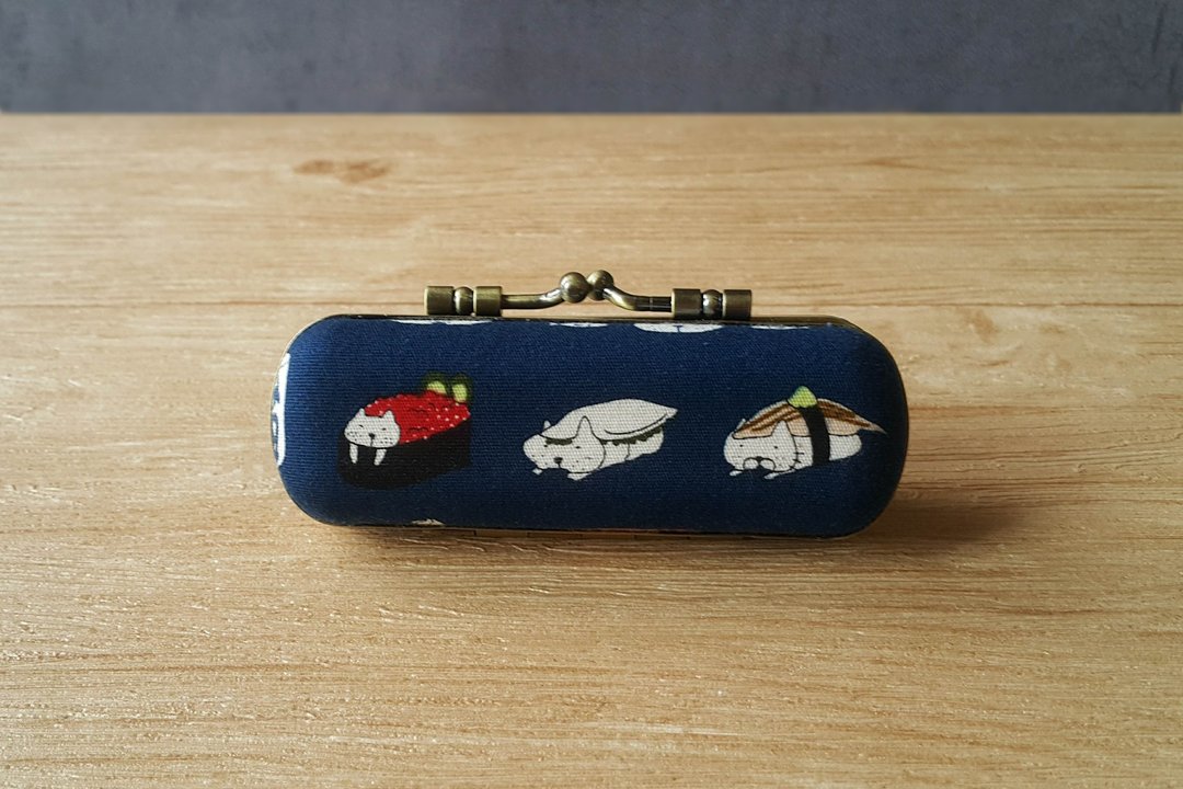 寿司猫 猫咪寿司 印章盒 零钱 耳机盒/单章盒 Cat stamp猫咪 - 印章/印台 - 棉．麻 