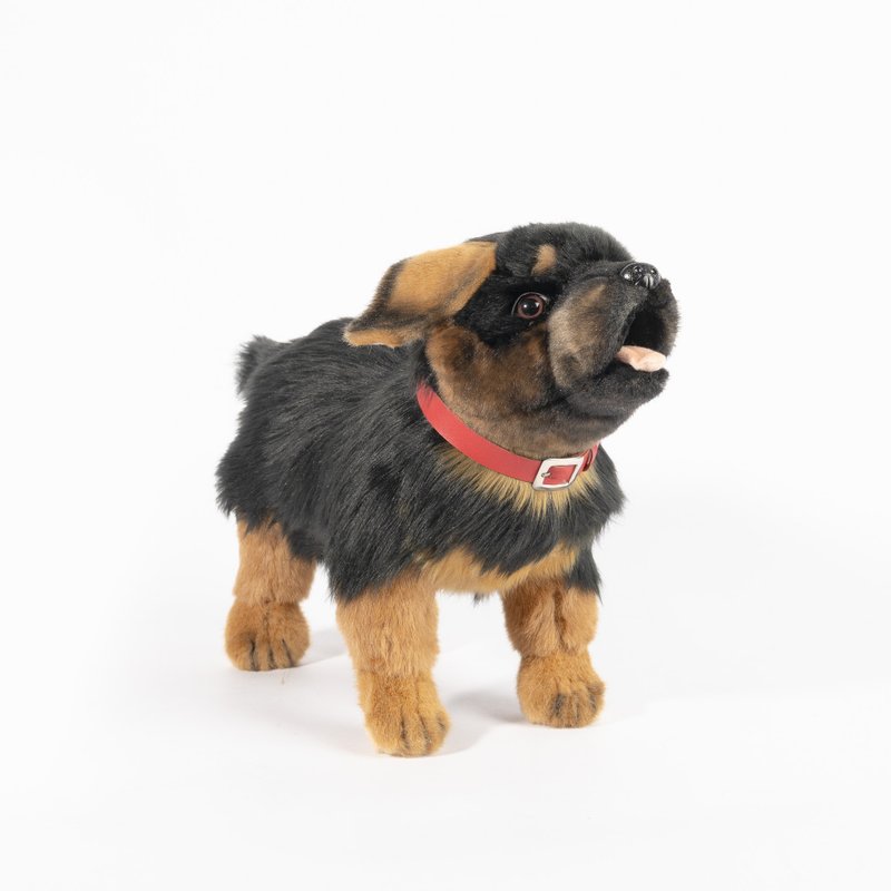 Hansa 8368-德牧幼仔站姿 42厘米 - 玩偶/公仔 - 环保材料 黑色