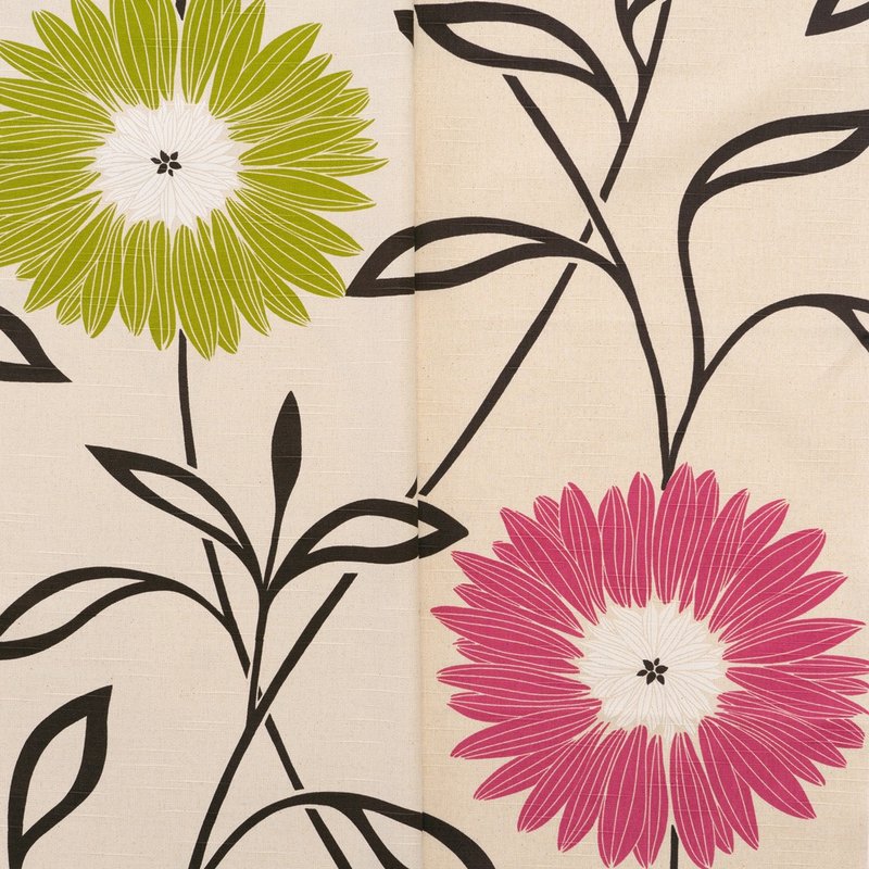 纯棉厚磅布料(菊花2色) /尺(30x114cm) / 材料布diy拼布 - 编织/刺绣/羊毛毡/裁缝 - 棉．麻 多色