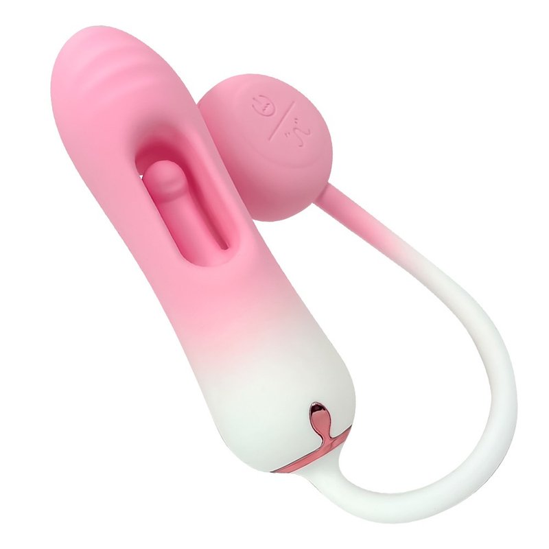 GALAKU 悦心AI版  G点抠动跳蛋 粉渐白 - 情趣用品 - 硅胶 粉红色