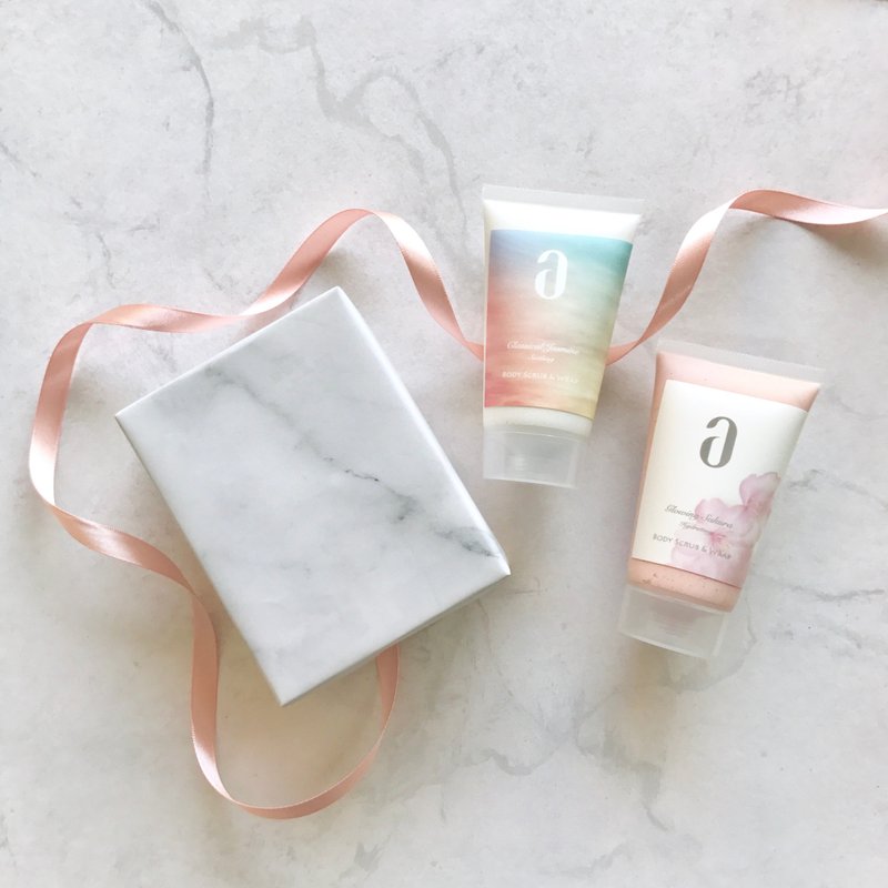 9折 - 植物香氛身体去角质组 - 附礼物包装 - 身体护肤/按摩油 - 其他材质 多色