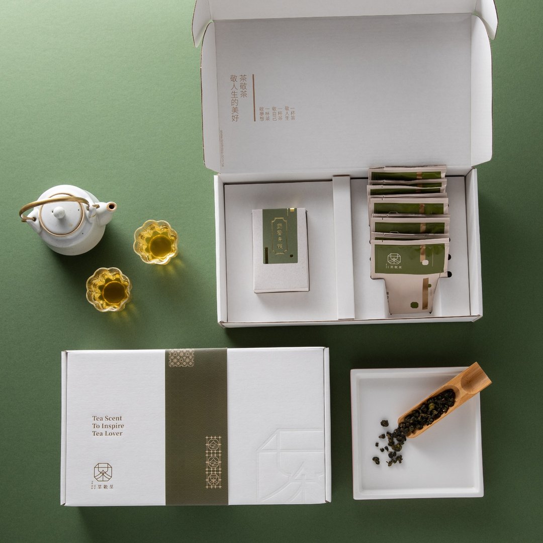 茶香礼盒|茶人最爱的茶叶礼盒 - 茶 - 纸 绿色
